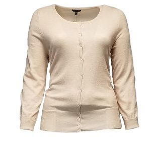Lane Bryant Cream Cardigan Sweater(14/16)